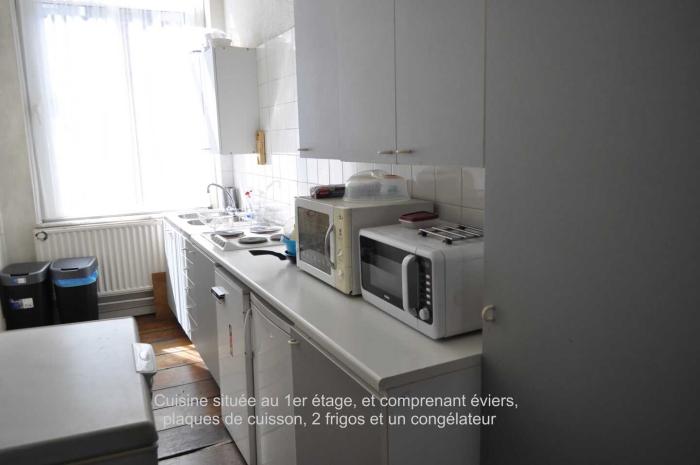 Cuisine située au 1er étage