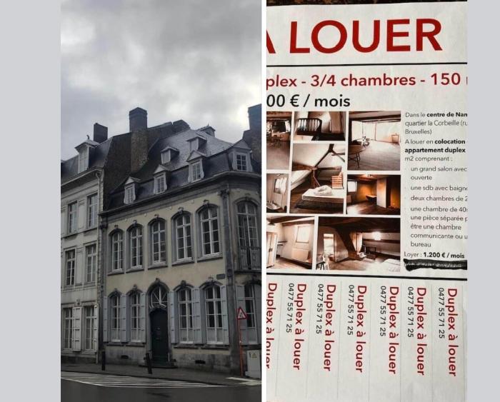 Colocation 150 m² à Namur Centre - La Corbeille