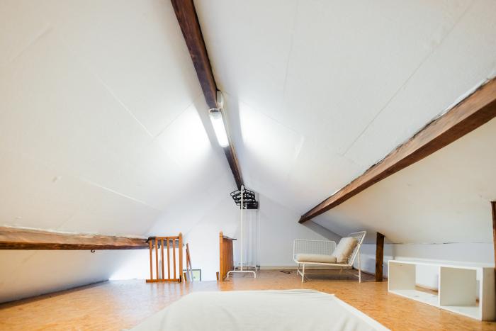 Chambre en mezzanine