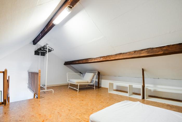 Chambre en mezzanine