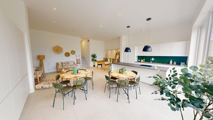 Salle à manger commune