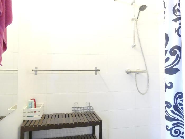 Douche à l'italienne