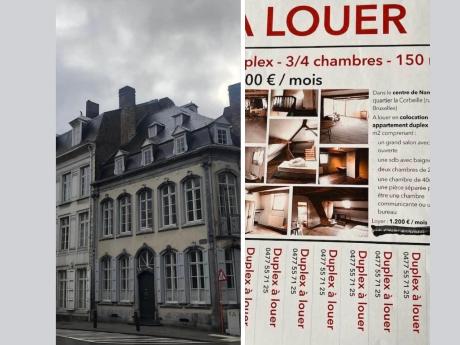 shared housing 150 m² in Namur Centre - La Corbeille